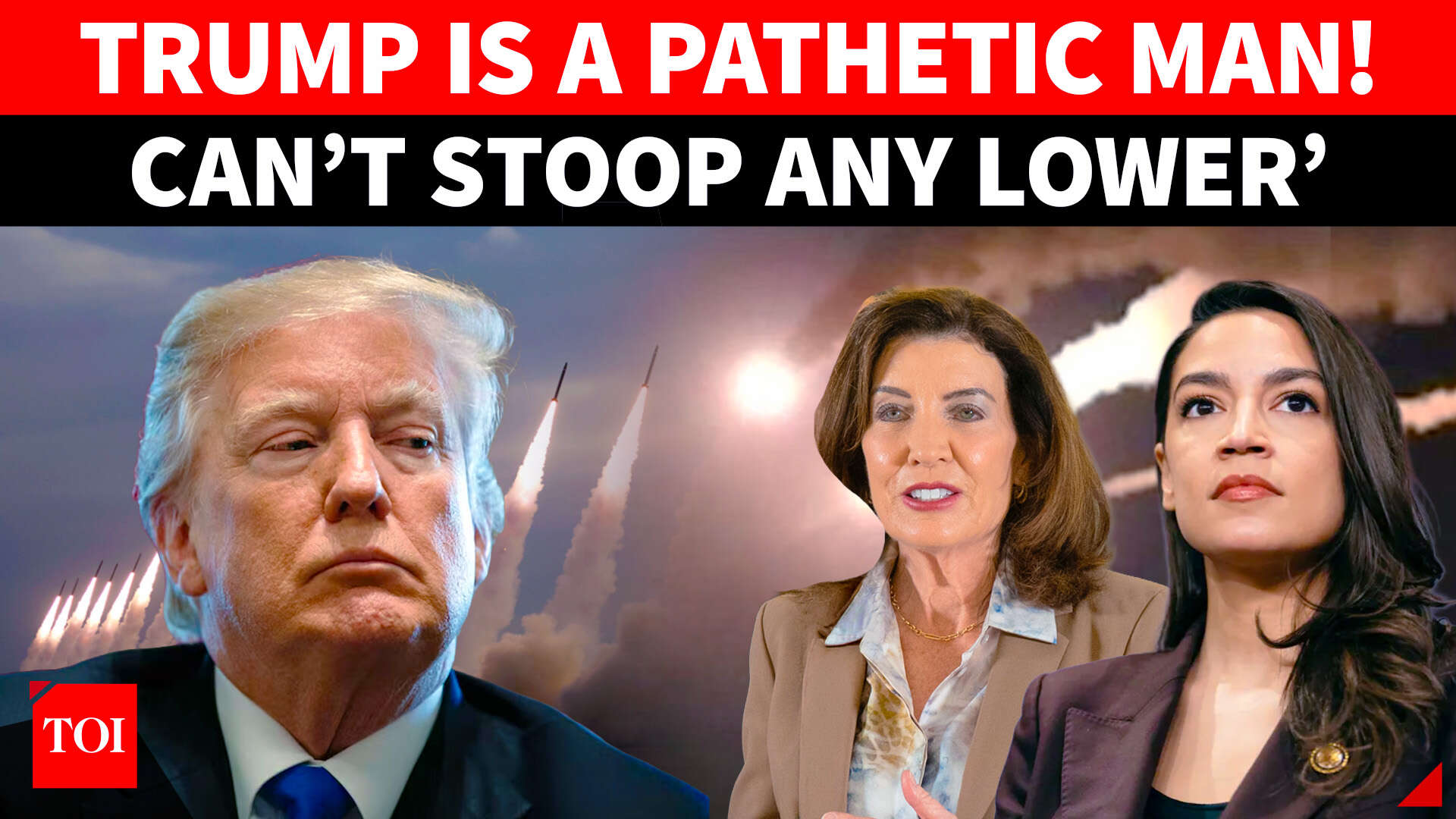 ‘Trump Officially Hits Rock Bottom!’: AOC, Hochul Explodes Over LA-San ...