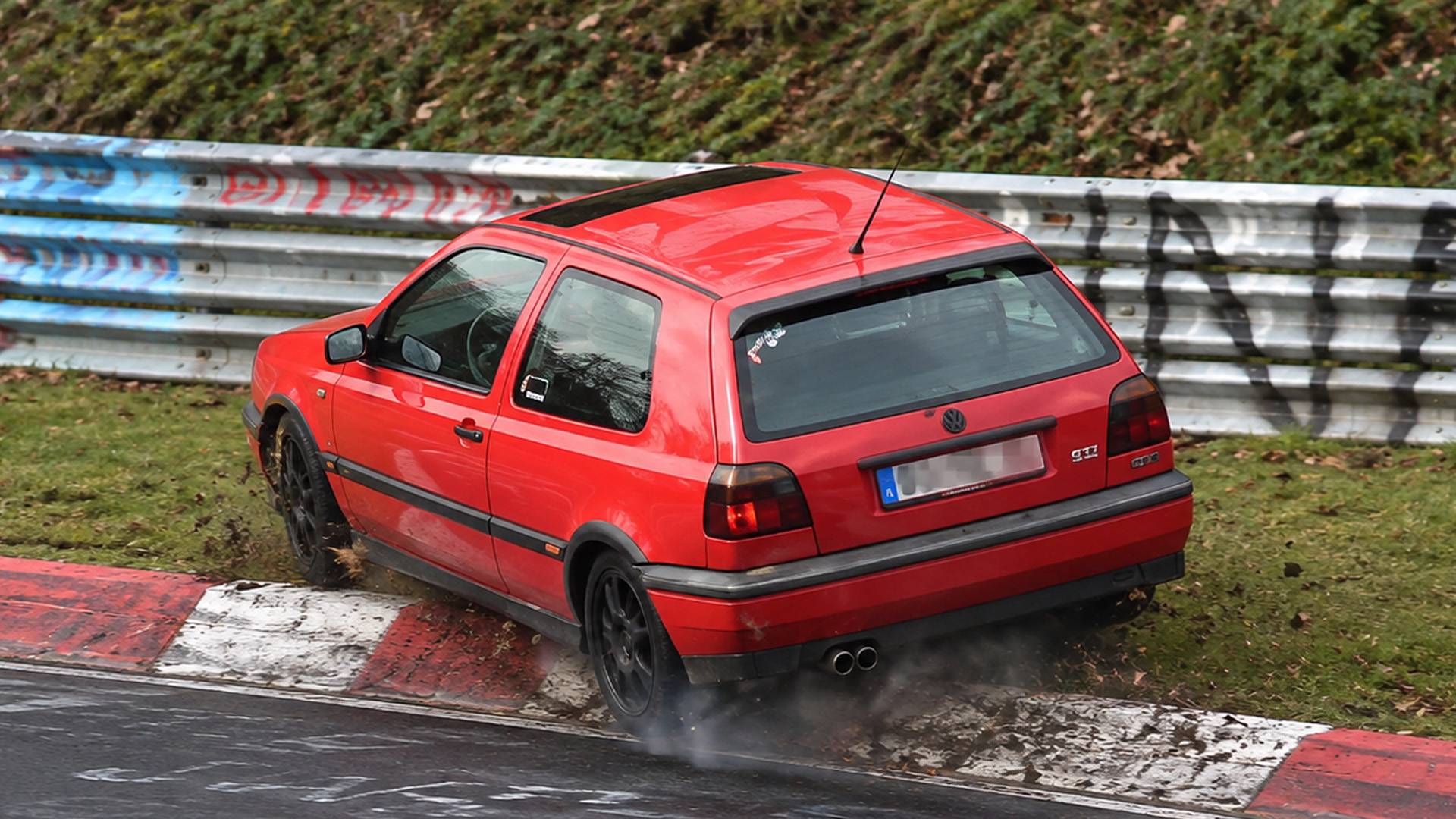Confidence turns into embarrassment surprisingly fast at the Nürburgring