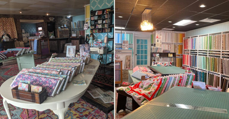 This Missouri fabric shop brings vintage prints back to your sewing table