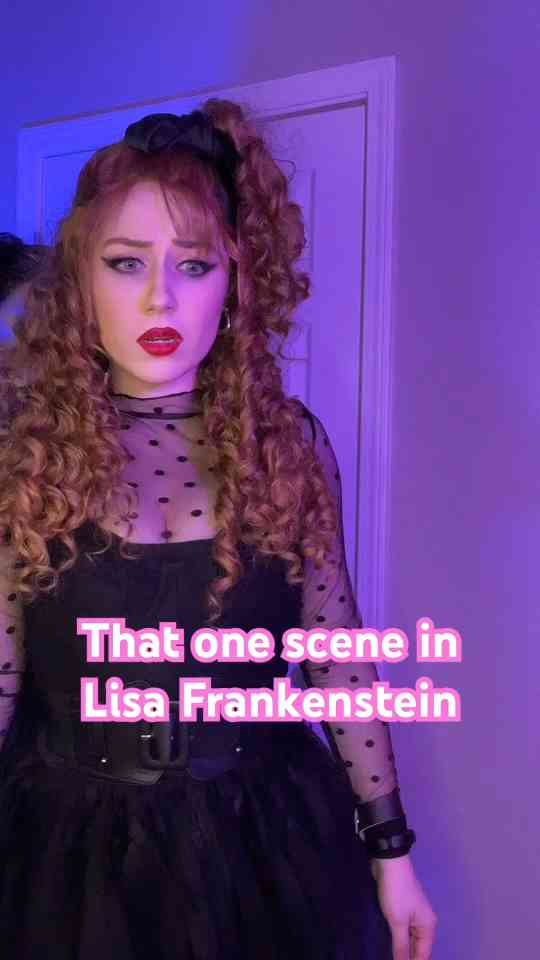 Lisa Frankenstein character cosplay reveal