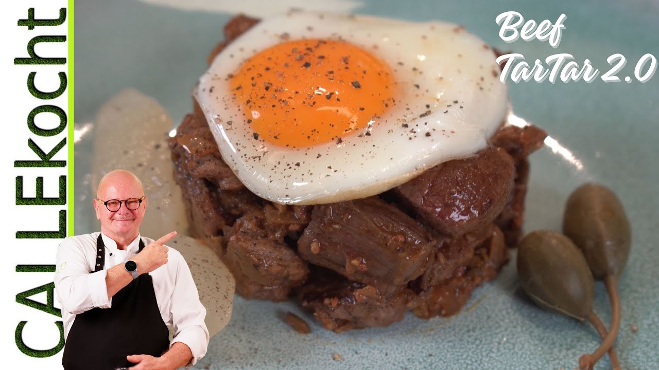 Beef Tartar 2.0 - Perfekt gebraten & flambiert - Bestes Rind aus der ...