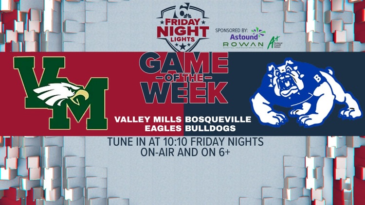 KCEN's game of the week 7 | Valley Mills vs Bosqueville