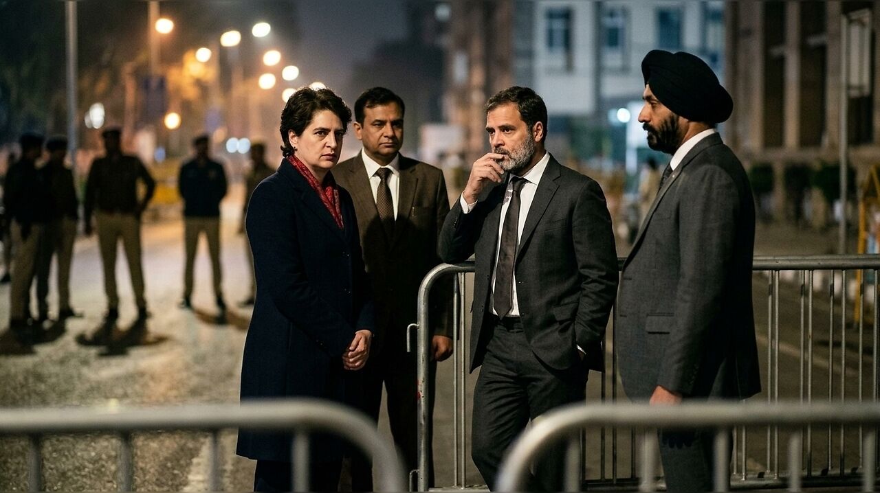 Delhi police register case against Rahul and Priyanka Gandhi following ...