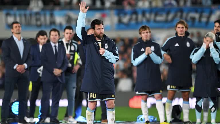 Fans in tears as Messi signs off with one last Argentina masterclass