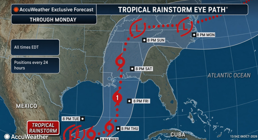 Gulf system expected to become season’s first hurricane and shatter 120 ...