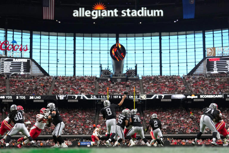 Raiders-Chiefs showdown scores record-breaking viewership