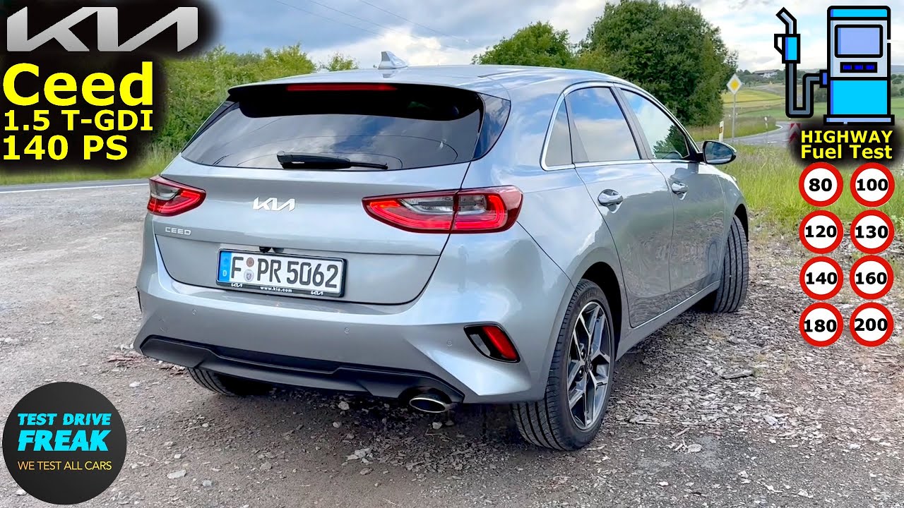 2025 Kia Ceed 1.5 T-GDI (140 PS) test drive 🚗 fuel consumption ...