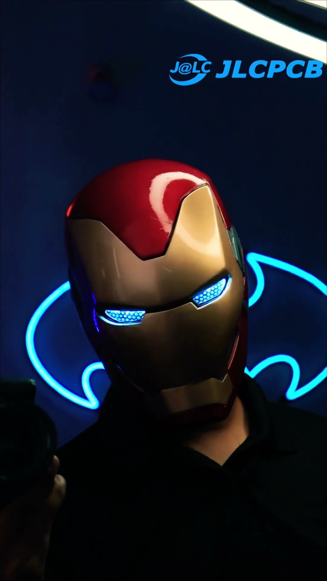 JARVIS controlling Iron Man helmet #youtubeshorts
