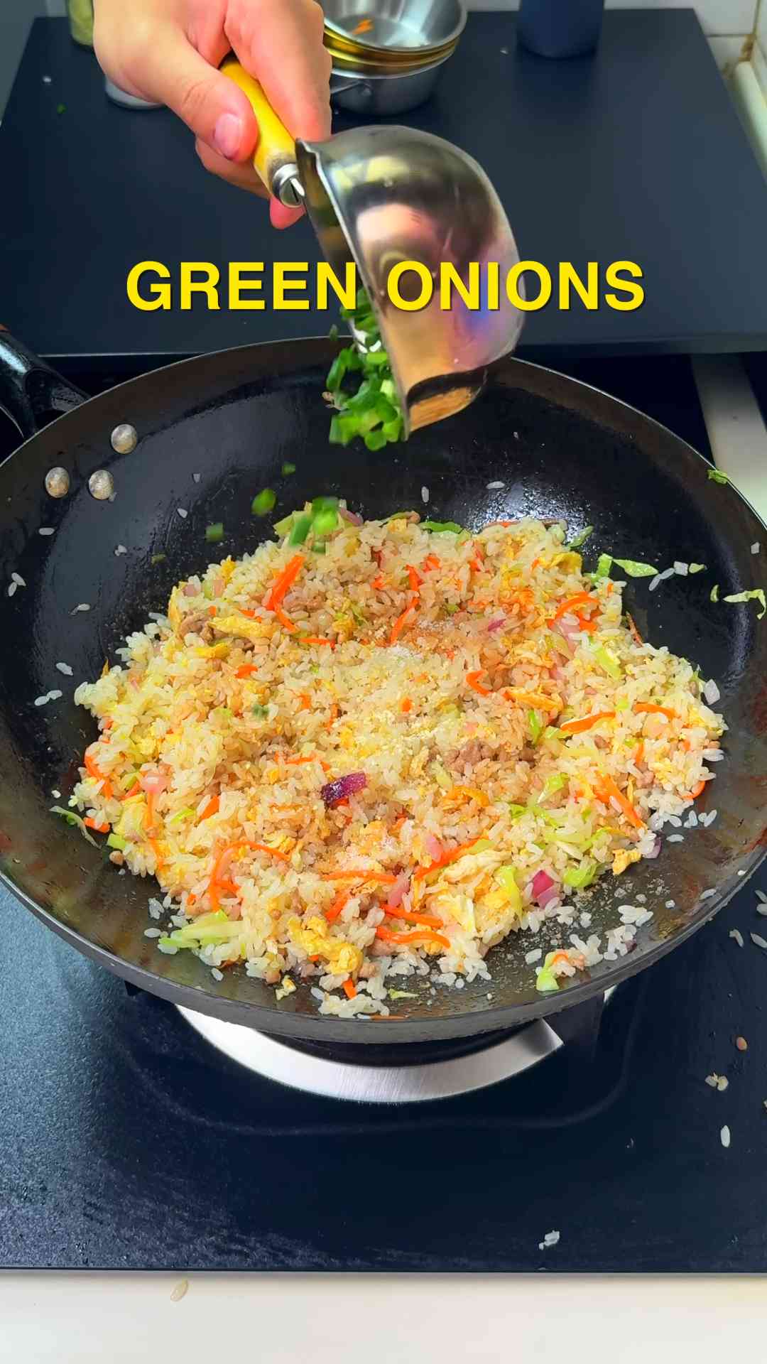 Pork and vegetable fried rice made easy