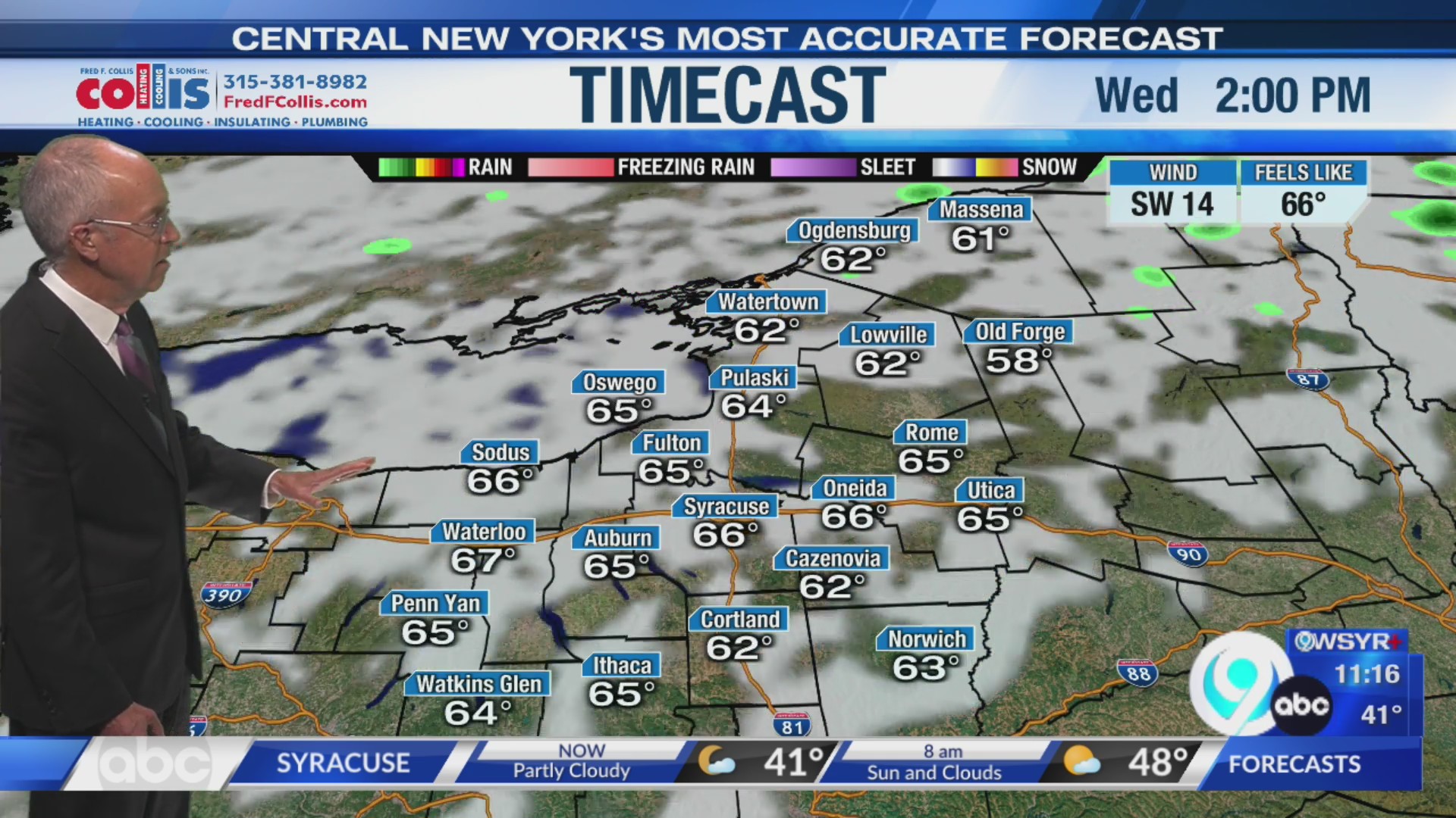 Storm Team forecast: 11pm Tuesday October 6th