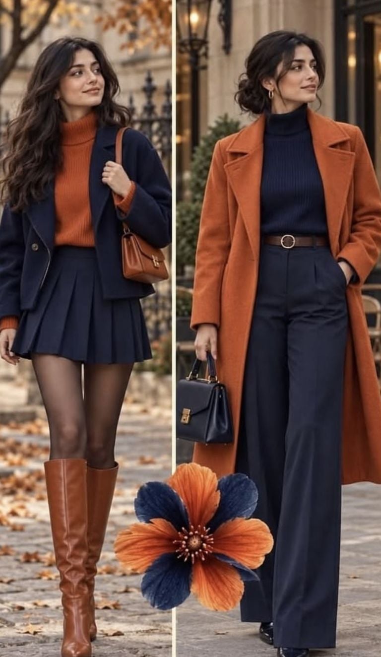 Looks de otoño 2026: cómo combinar el color naranja sin perder el estilo
