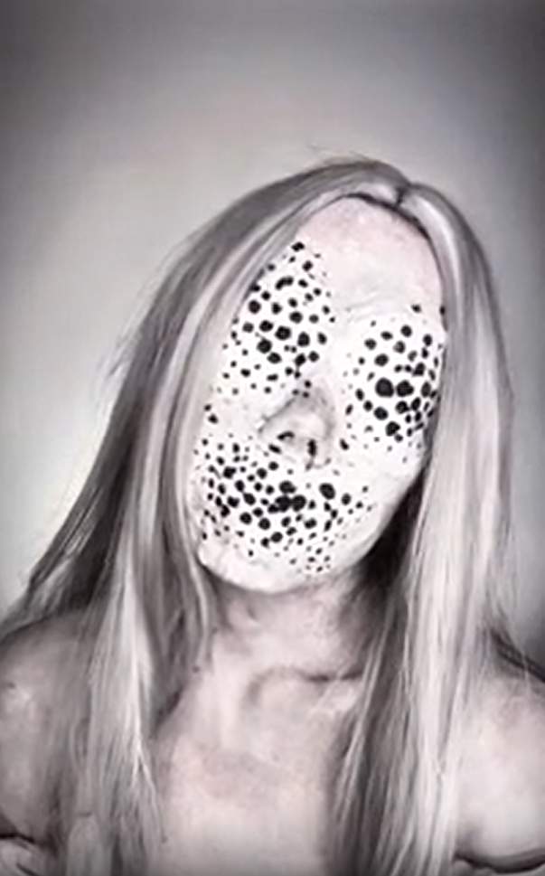 A trypophobia inspired Halloween SFX makeup look