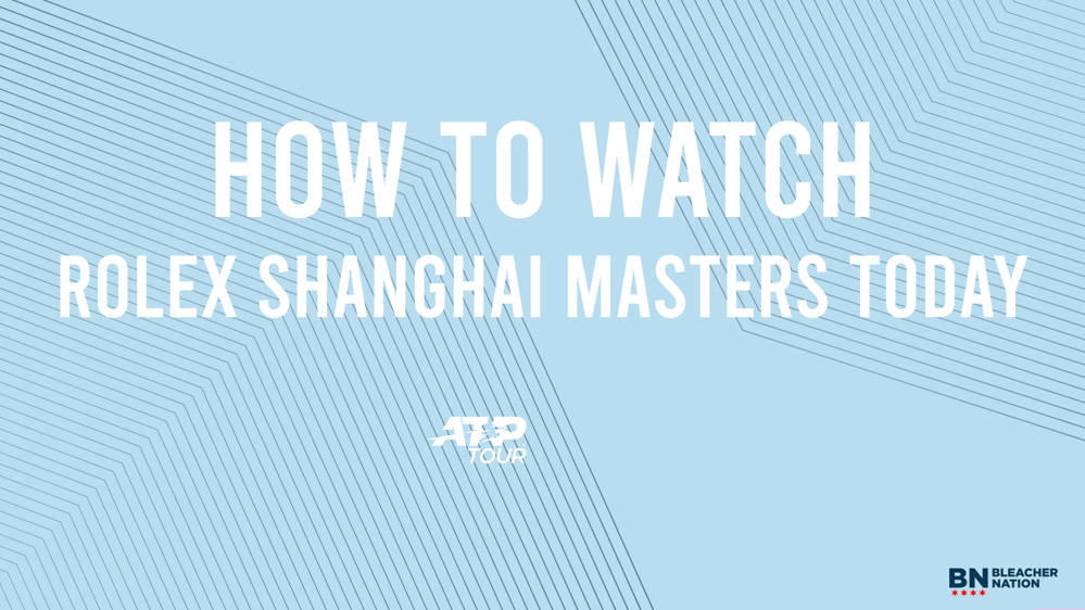 Rolex Shanghai Masters schedule Thursday, October 8: Matchups & TV/live ...
