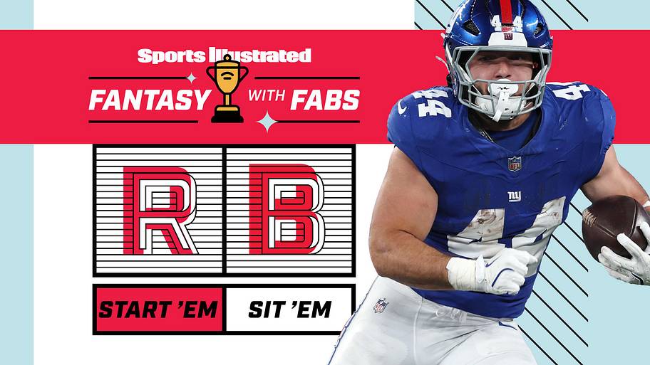 Week 5 start ’em, sit ’em running backs