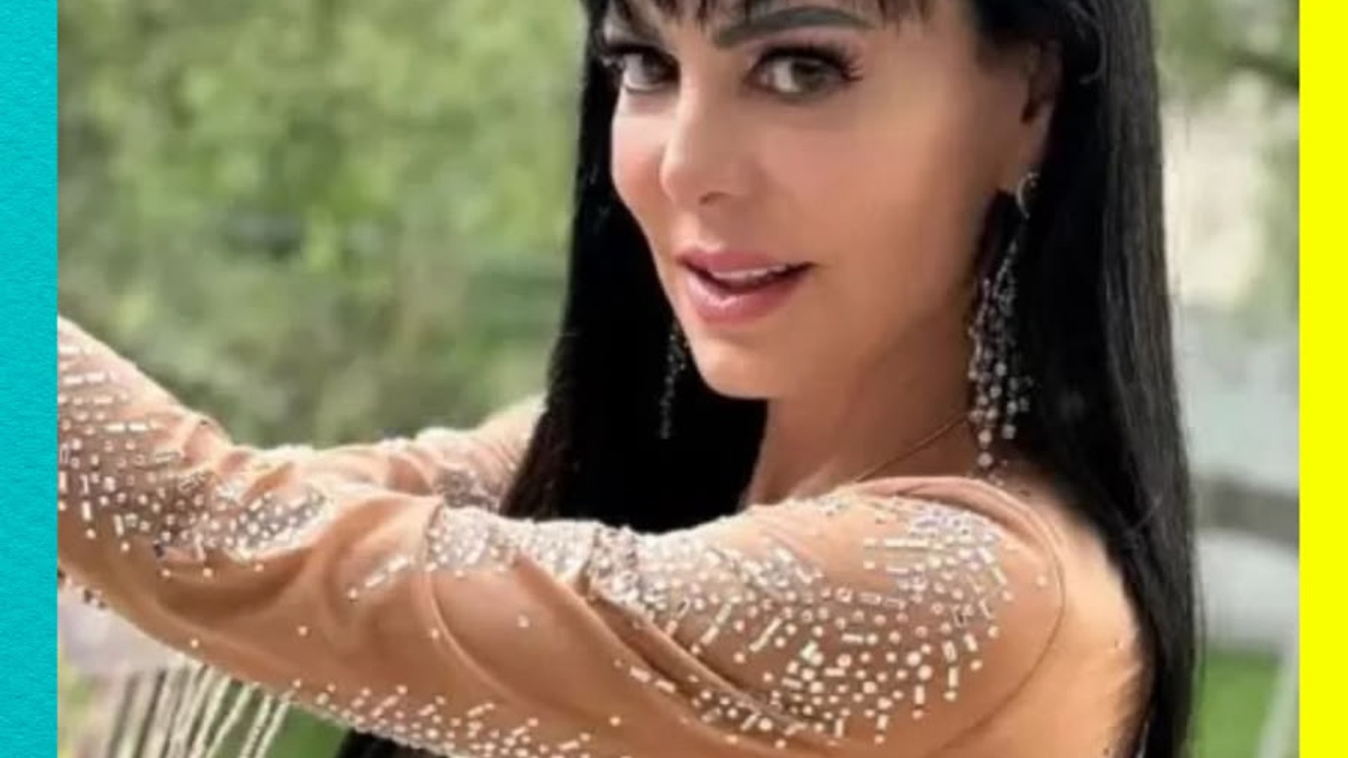 Maribel Guardia luce espectacular vestido de Mitzy en honor a Dulce ...
