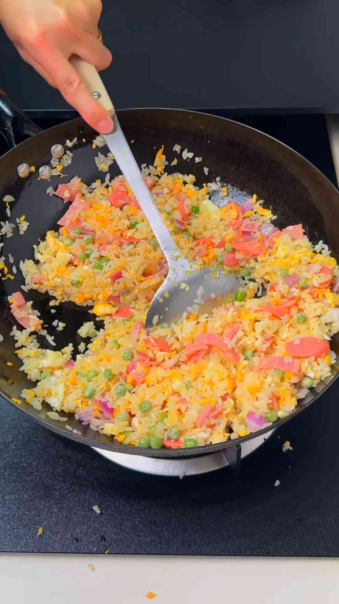 Ultimate meat lover fried rice