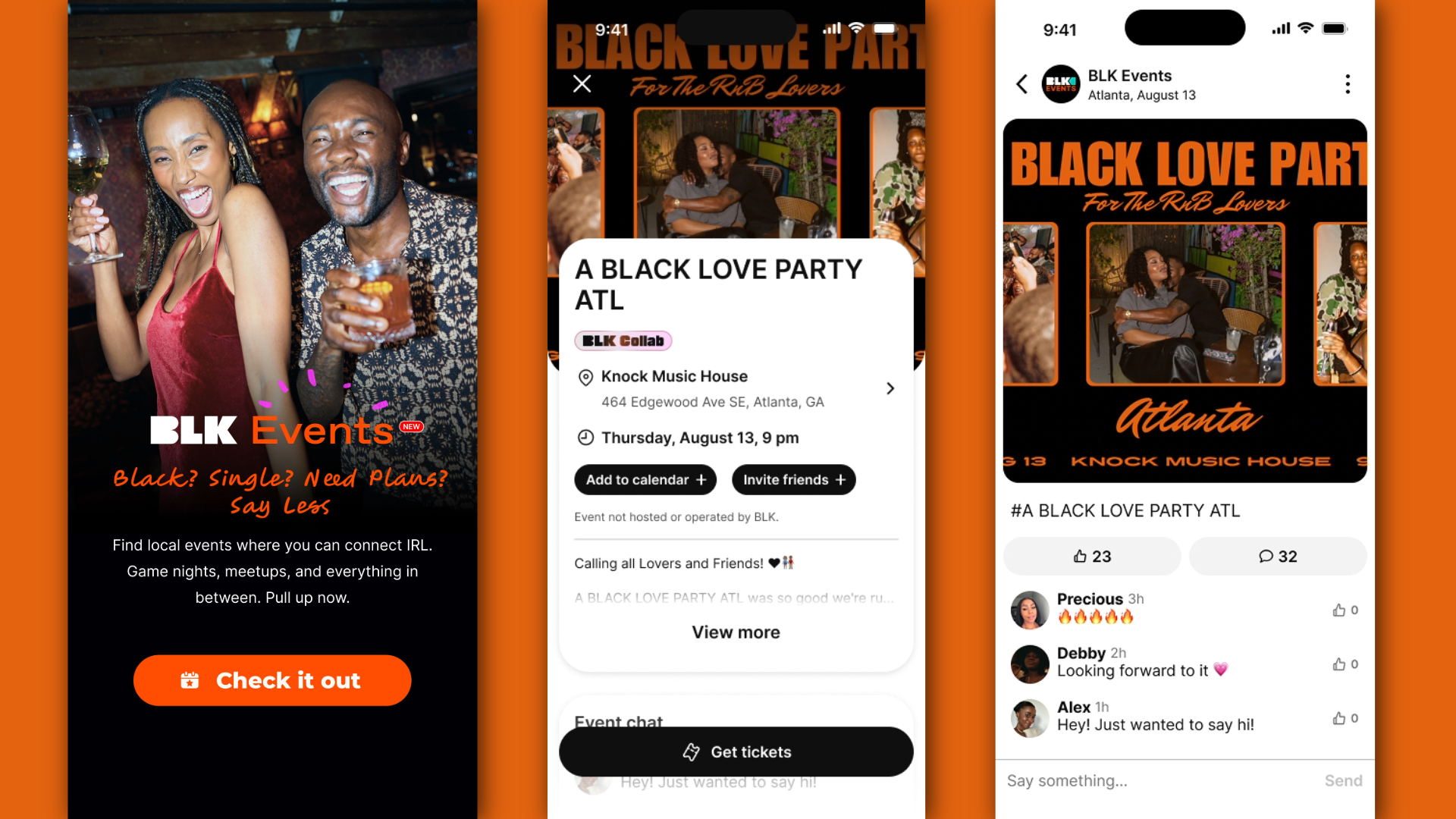 BLK launches events feature to bring Black singles together IRL