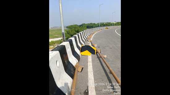 NHAI: Metal railings to be removed from all flyovers on Del-Ggm E-way