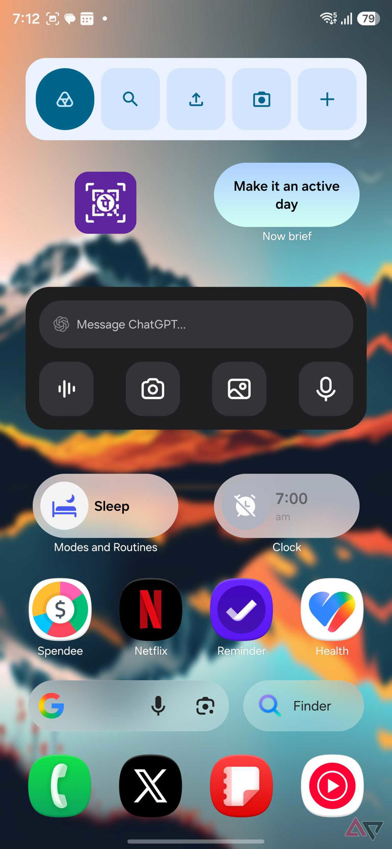 This hidden One UI widget trick completely changed my Samsung home screen