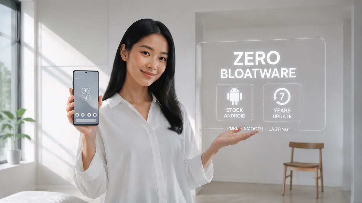 Bebas sampah dan iklan! Ini 5 HP clean UI tanpa bloatware 2026 paling lega