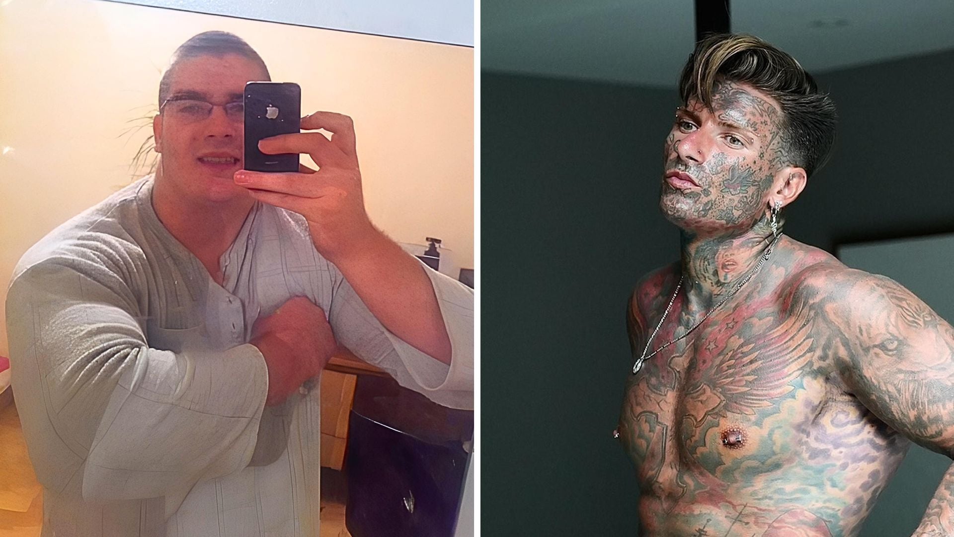 150 Kilo und keine Tattoos: So sah Nikola Grey früher aus
