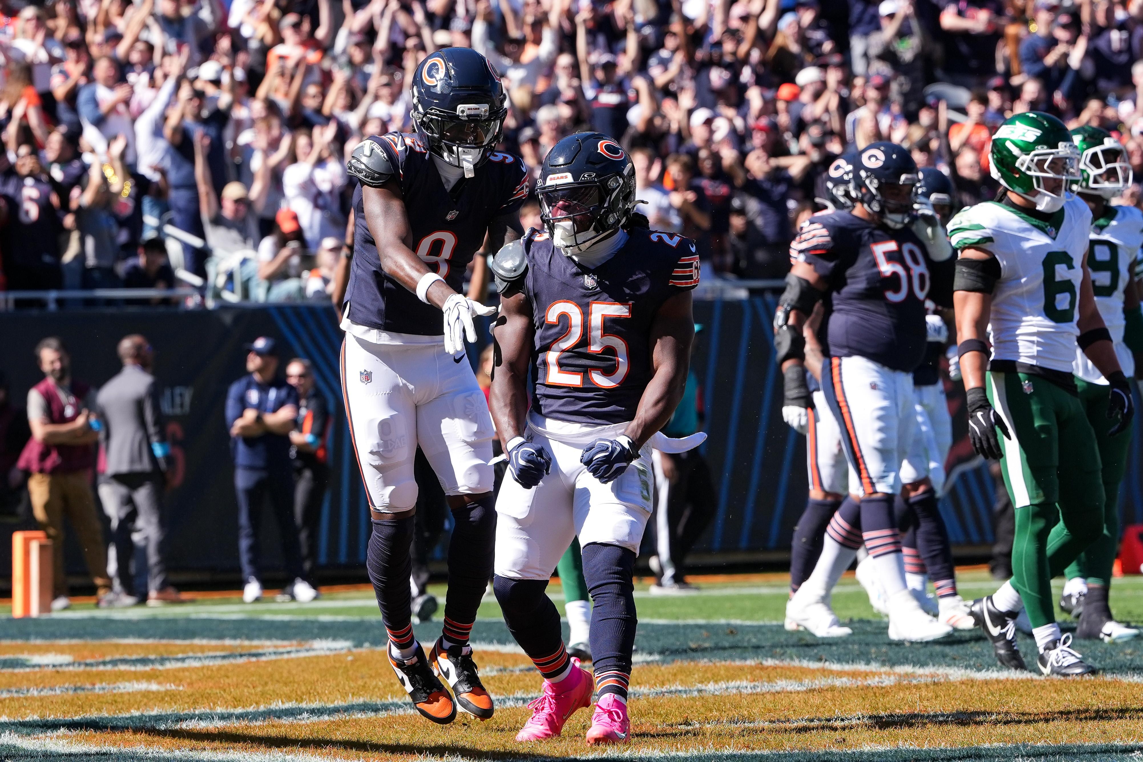 Chicago Bears Swift and Monangai tracker week 4