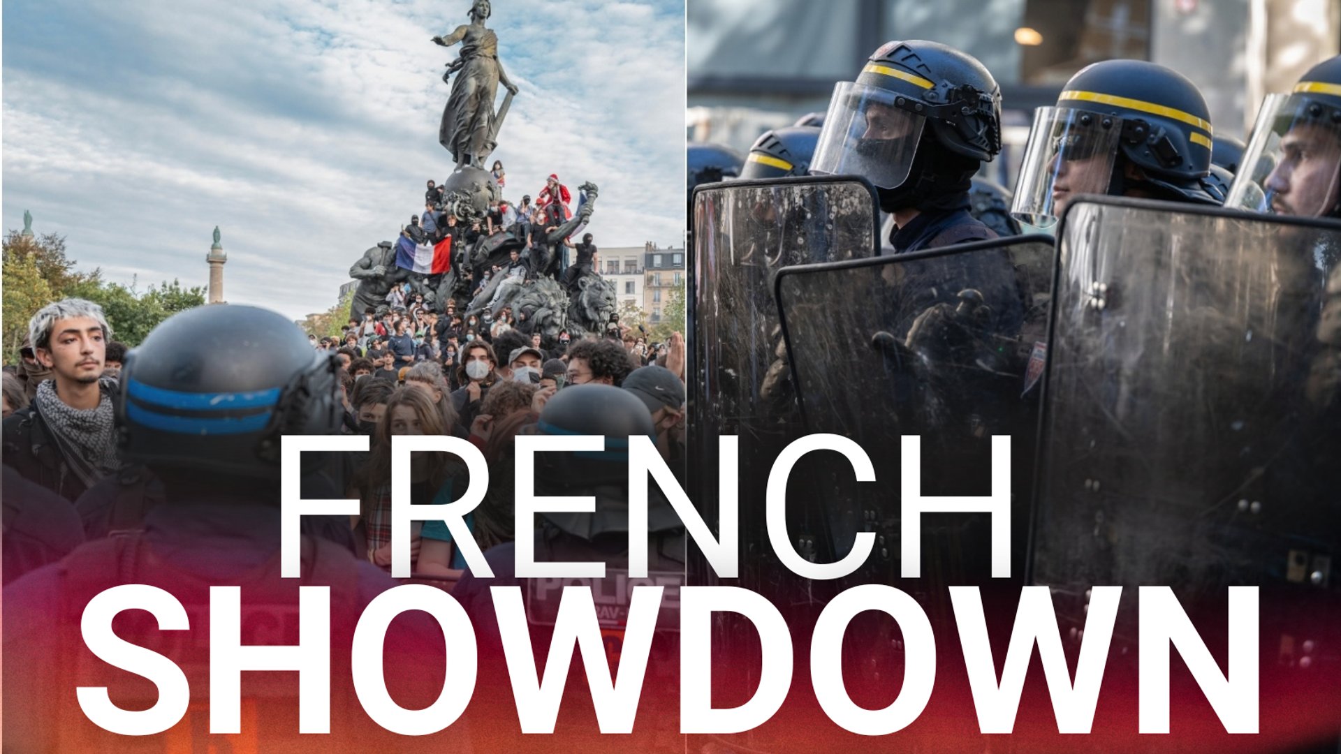 France in turmoil as protesters and police battle in the streets