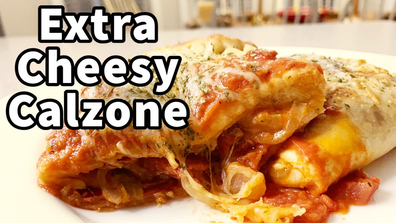 Tasty pepperoni pizza calzone recipe