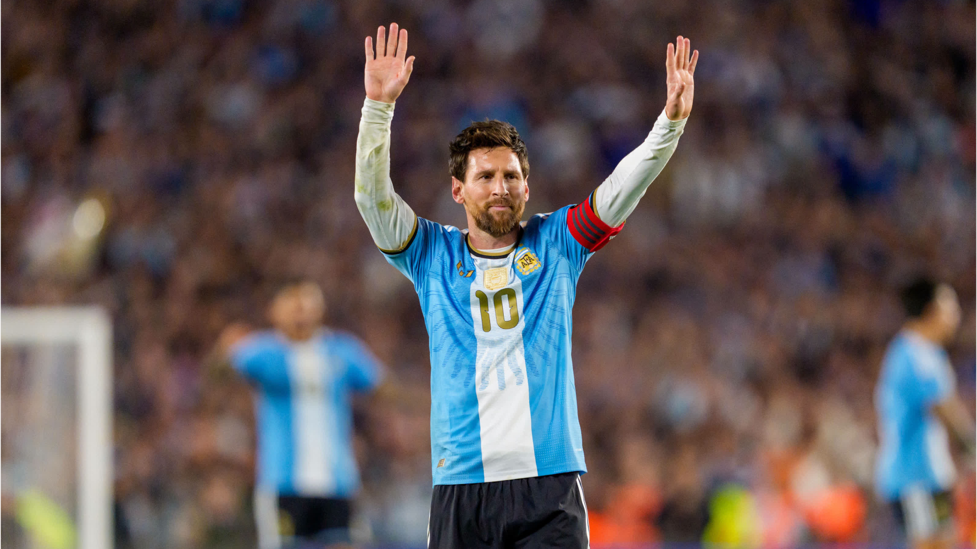 Messi bids emotional farewell to Argentina after final master class