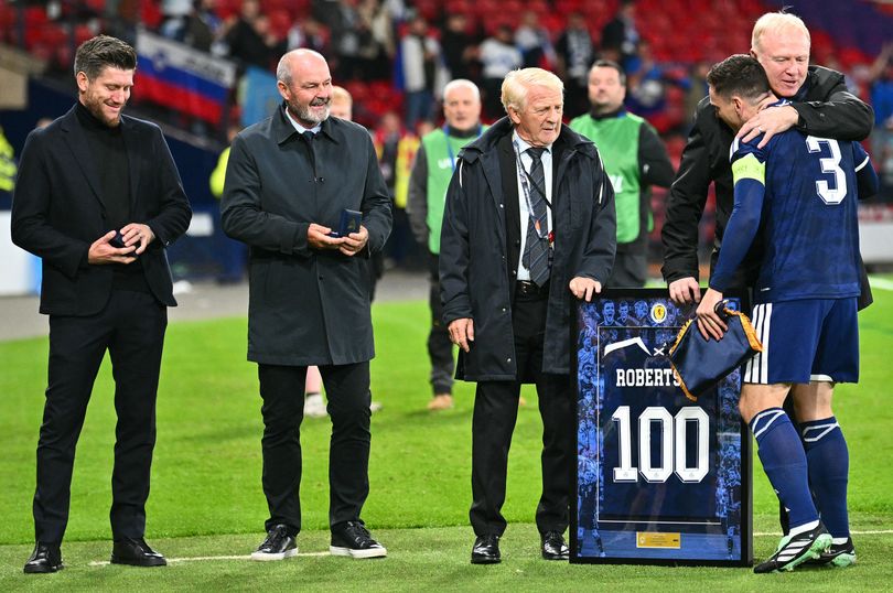 Andy Robertson explains when lovely moment turned sour amid Scotland ...