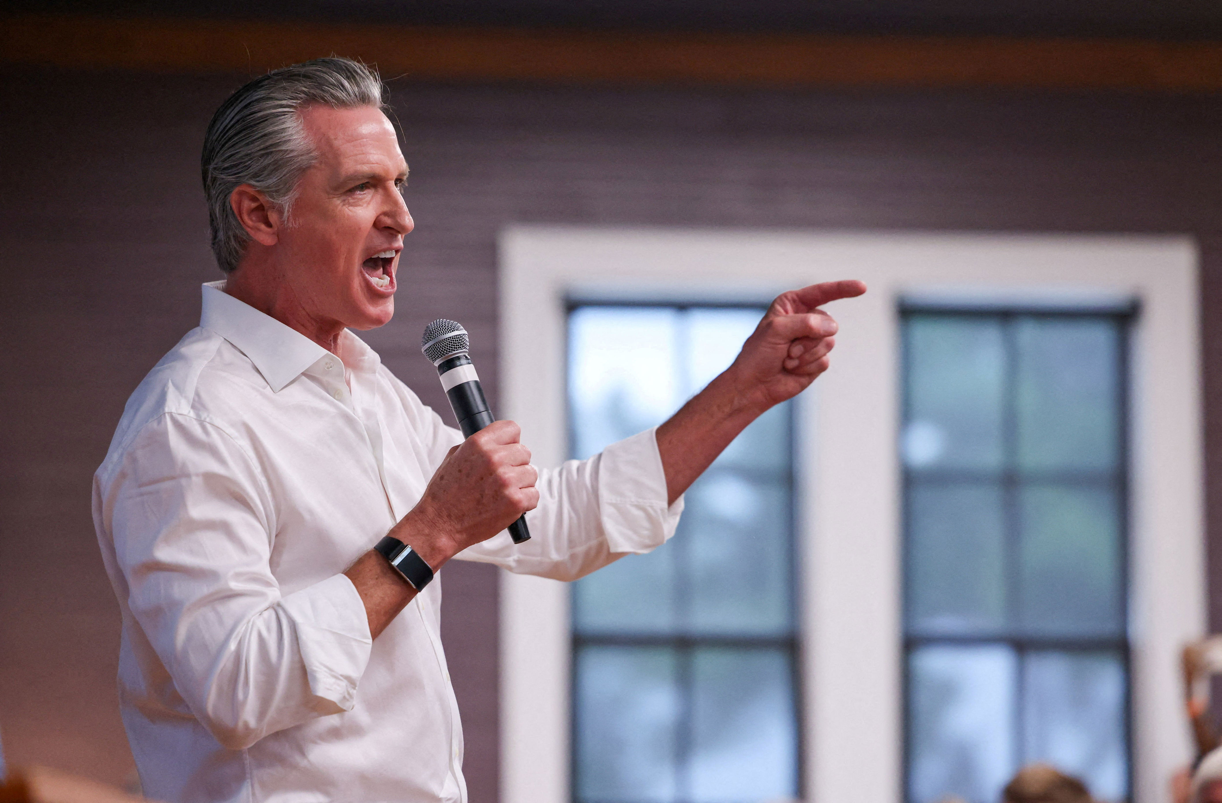 Newsom calls Trump 'mentally ill' after crack about taking out LA