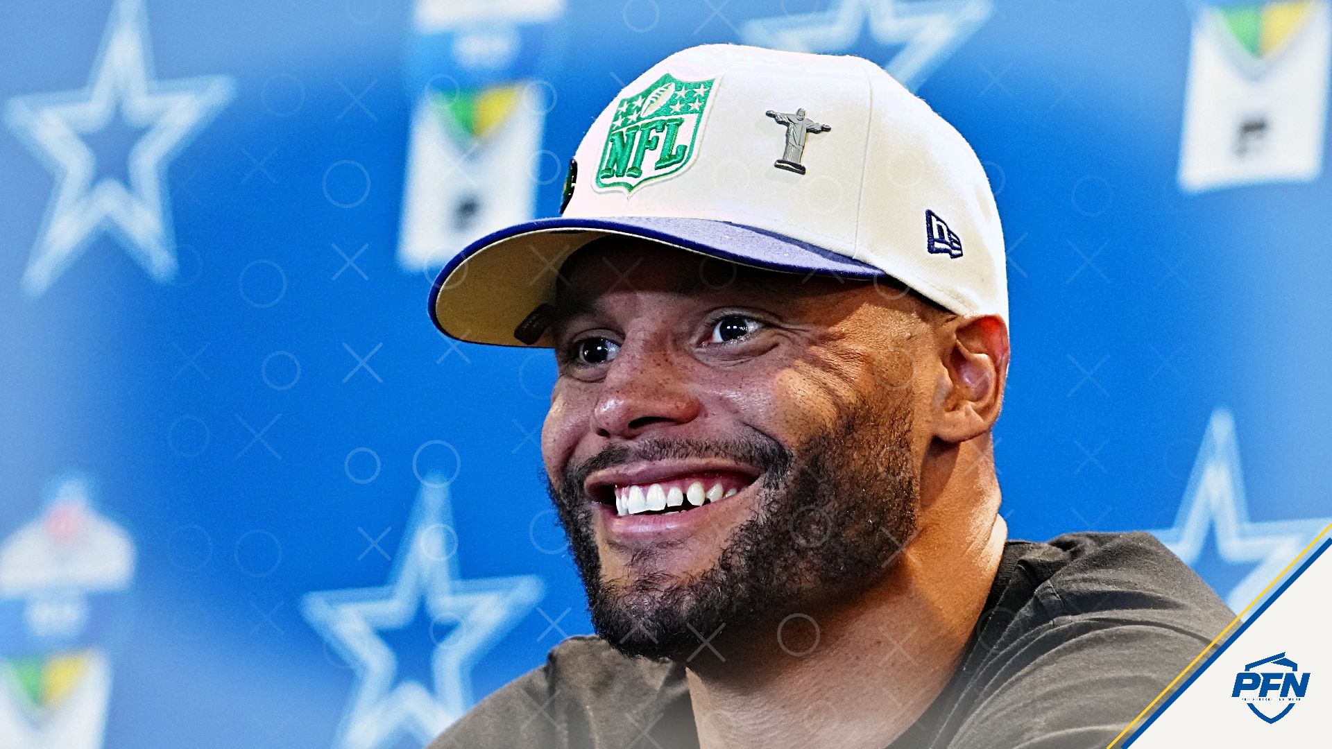 He's slowly letting the company man veil fall — NFL fans react as Dak ...