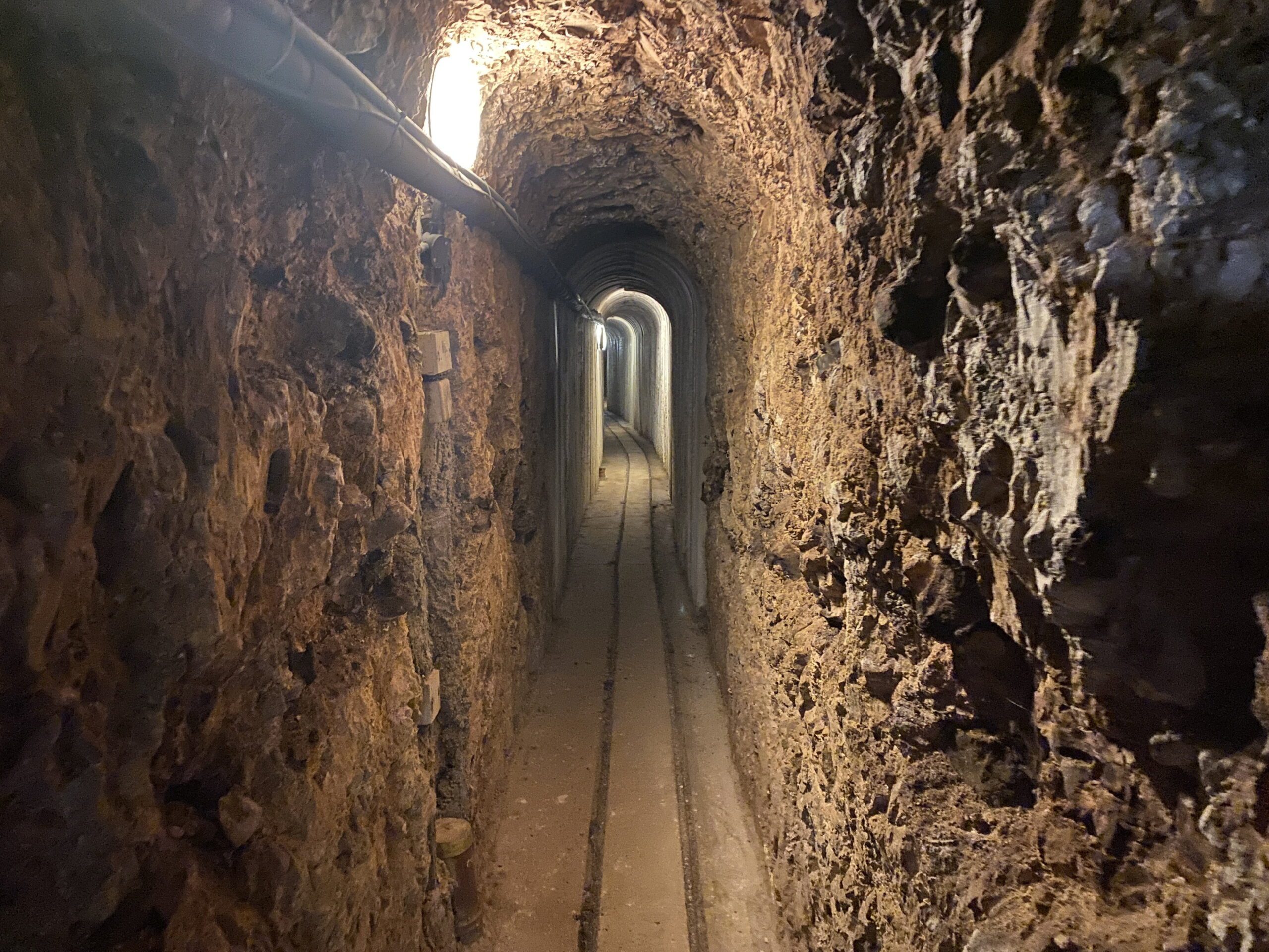 House with 15m-deep tunnels and underground railway on sale for £300k