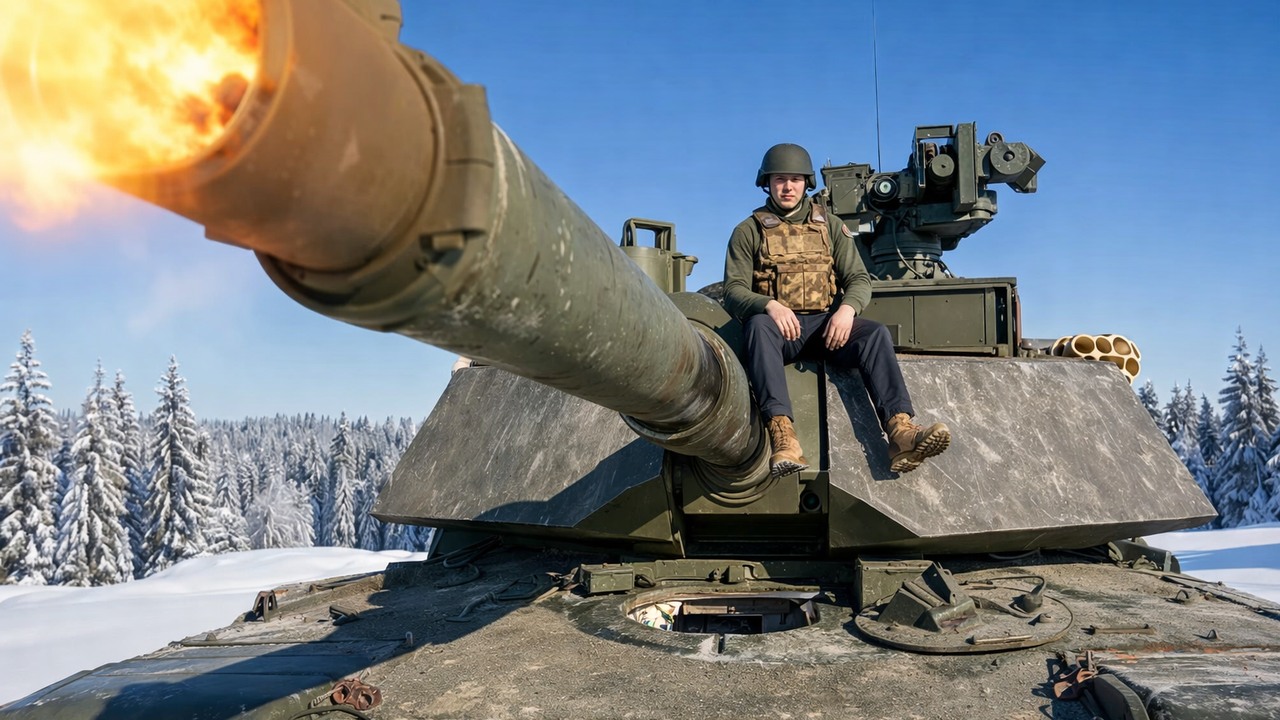 Watch America’s 70-ton tank unleash its 120mm cannon