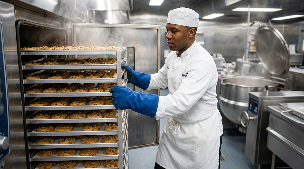 USS Gerald R Ford galley - The kitchen revolution feeding 5,000 sailors