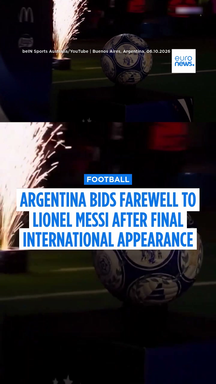 Argentina waves football great Lionel Messi off after 3-0 win over ...