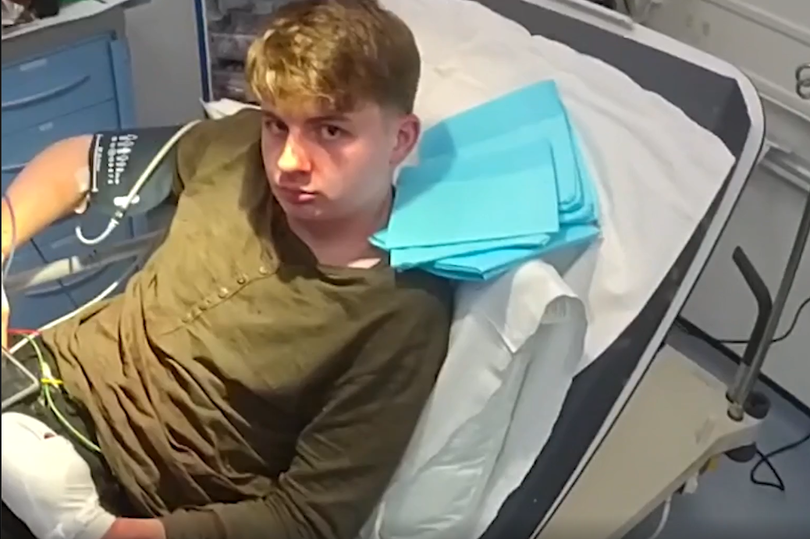 Moment twisted Airbnb killer arrested in Russells Hall Hospital after ...