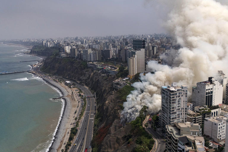 Lima's Costa Verde faces new safety concerns after fire exposes ...