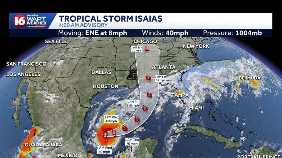 Tracking the tropics: What you need to know about Tropical Storm Isaias