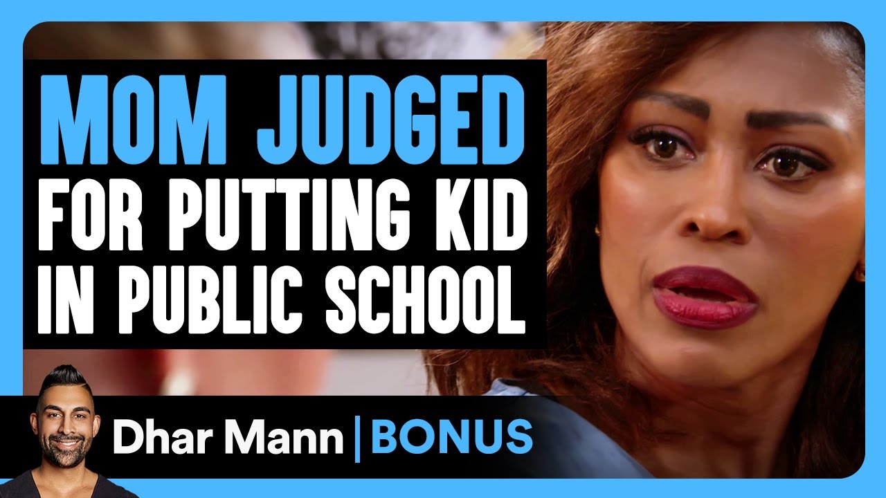 Mom judged for putting kid in public school