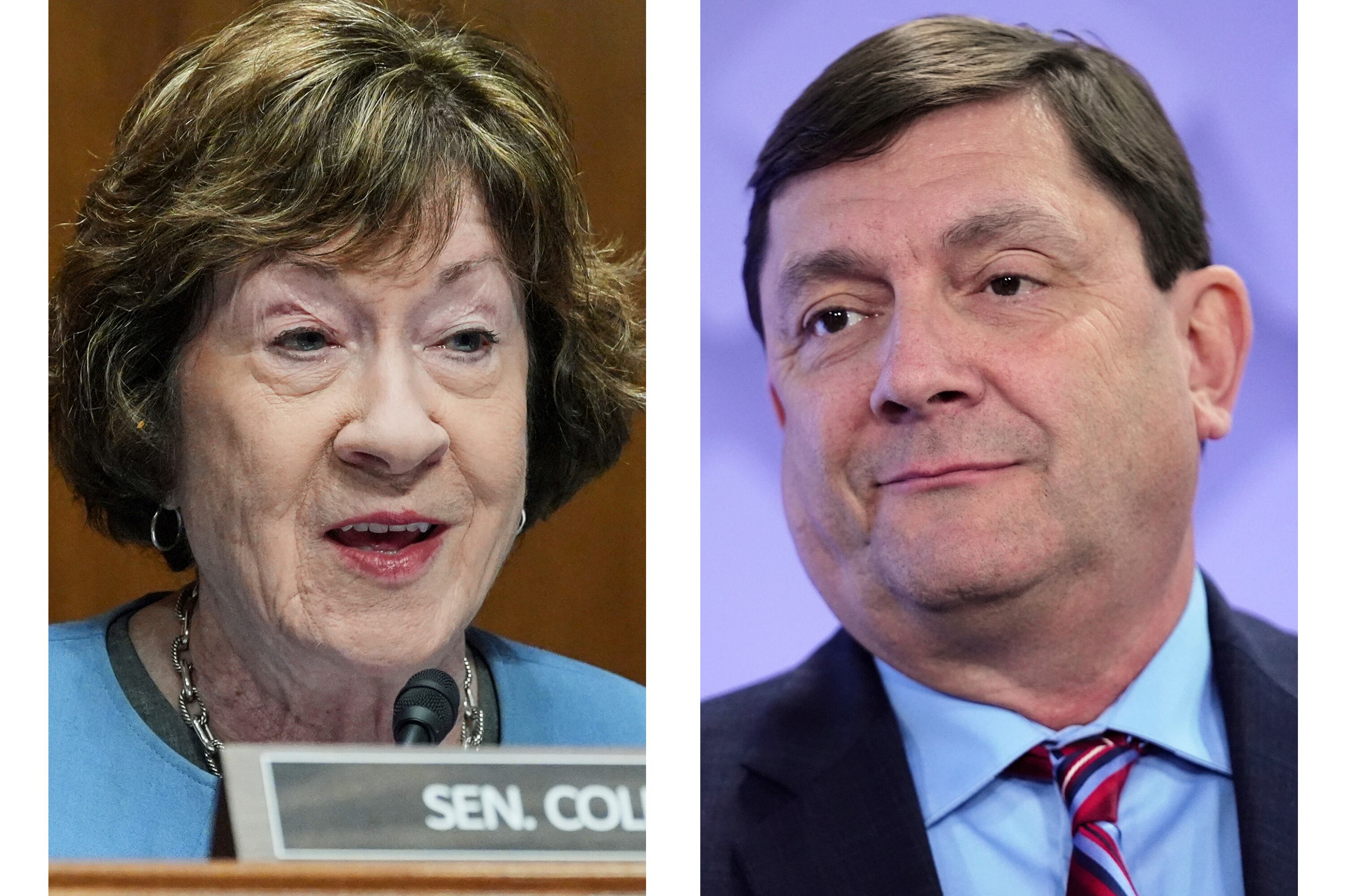 In first Maine Senate debate, Sen. Collins seeks to distance herself ...