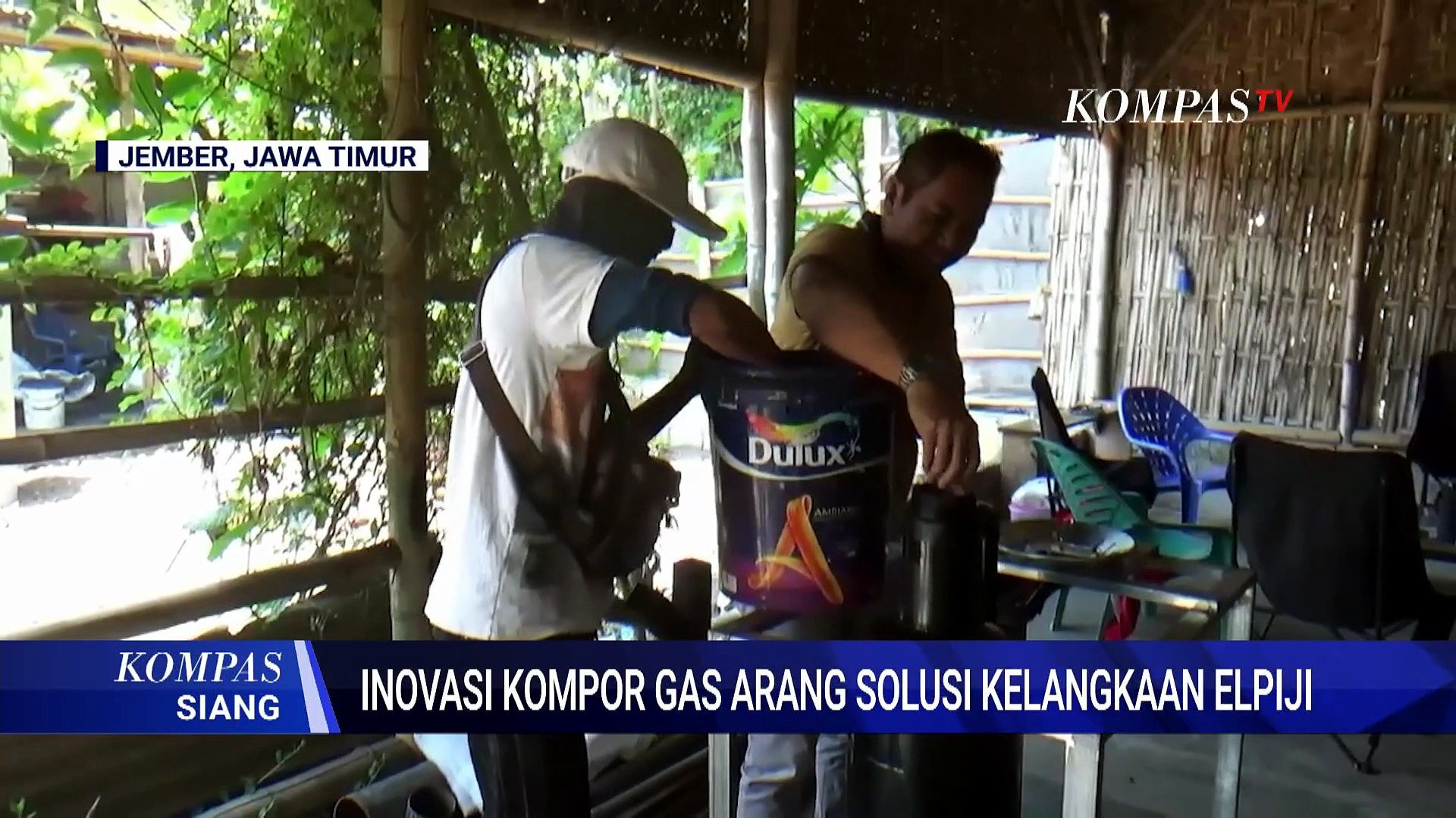 Kompor gas arang karya pemuda Jember, alternatif pengganti elpiji ...