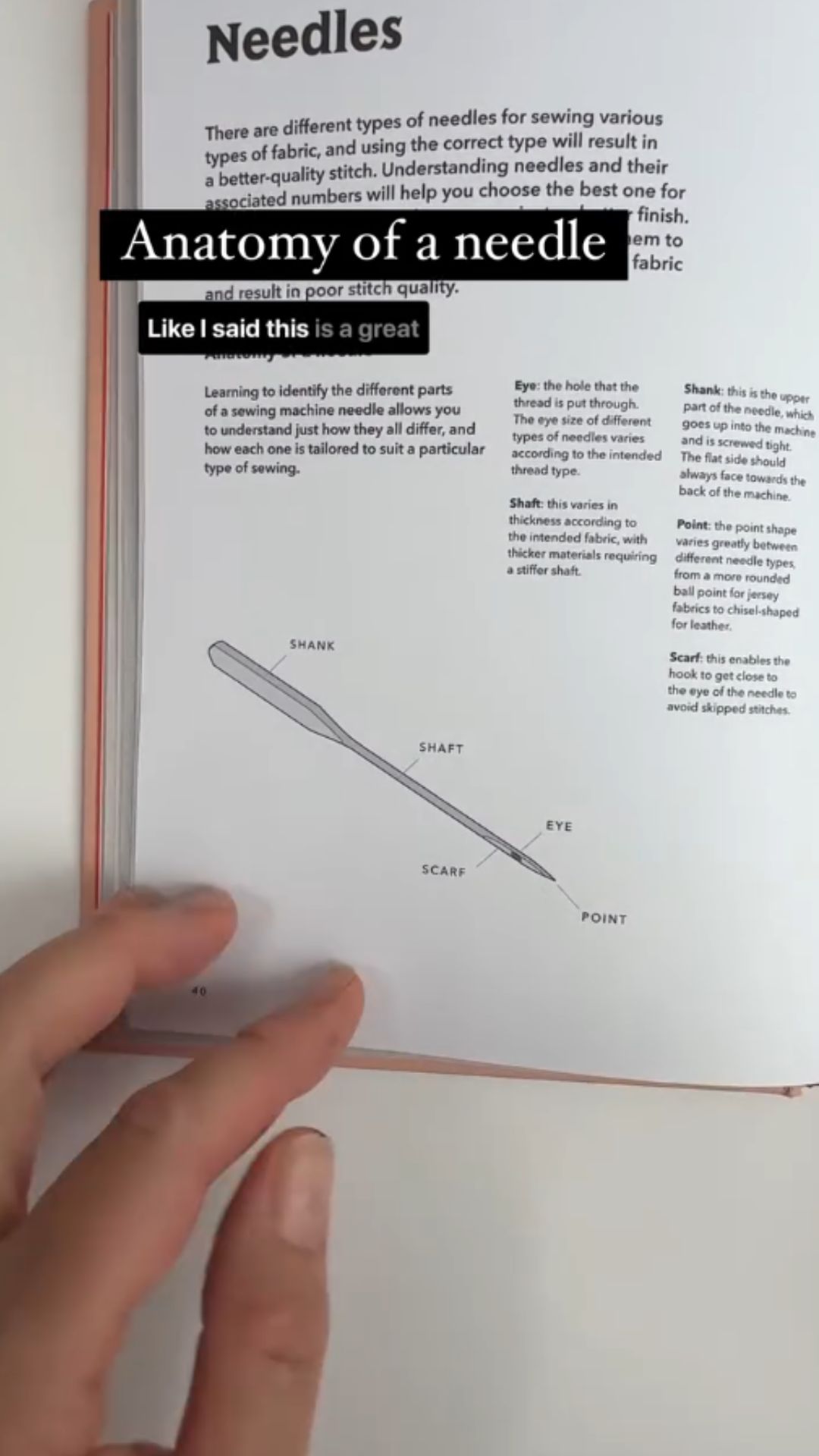 Sewing needle anatomy every beginner should understand