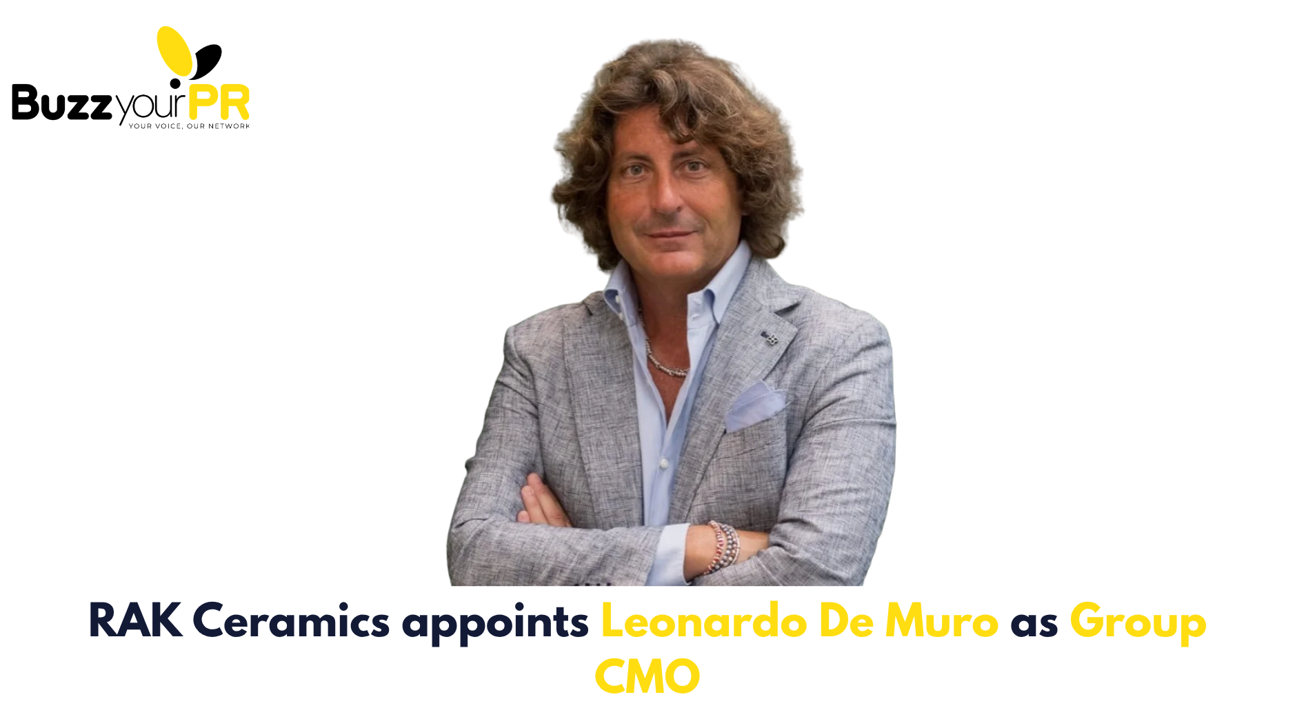 RAK Ceramics appoints Leonardo De Muro as group CMO