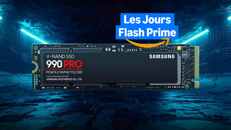Très pratique pour installer vos gros jeux PC, le SSD Samsung 990 Pro ...