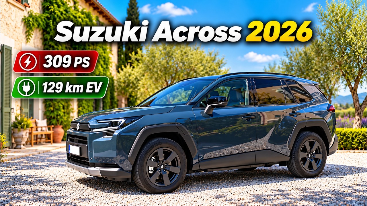 2026 Suzuki Across: 309 PS, 129 km E-Reichweite und neuer Preis