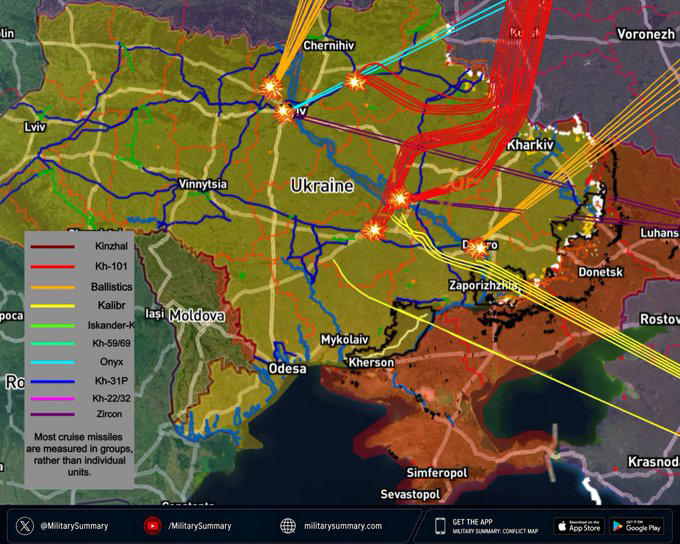 Missile war monitor: Russian missile barrage kills at least 11 in ...