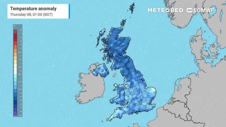 UK weather: Temperatures plunge as autumn chill takes hold after ...