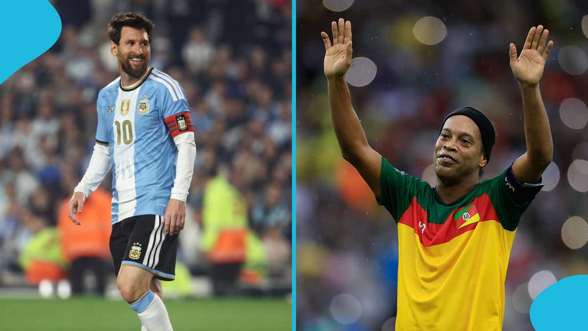 Ronaldinho pays tribute to Lionel Messi after Argentina legend’s ...