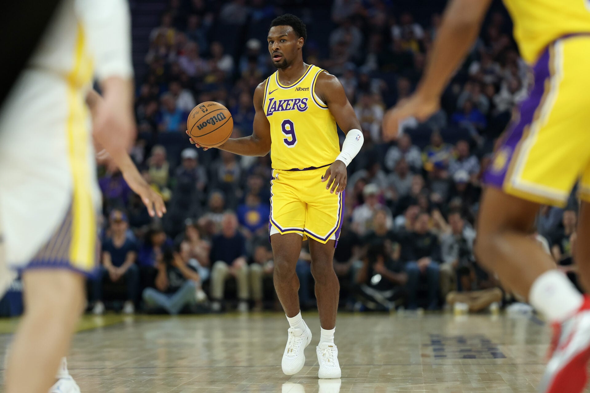 NBA fans think Bronny James is actually getting better after LeBron ...